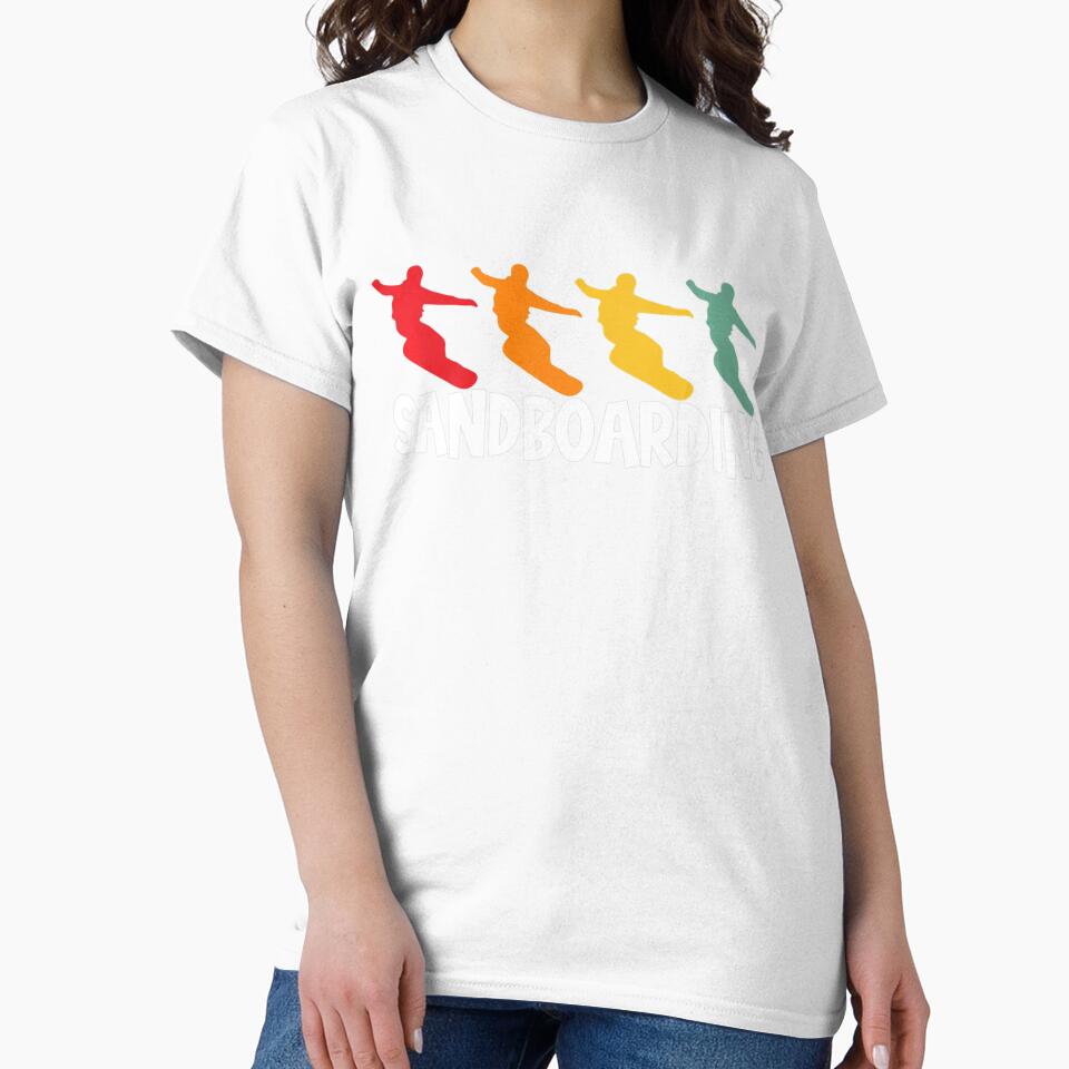 SANDBOARDING SPORT RETRO VINTAGE Premium by KamaTeran