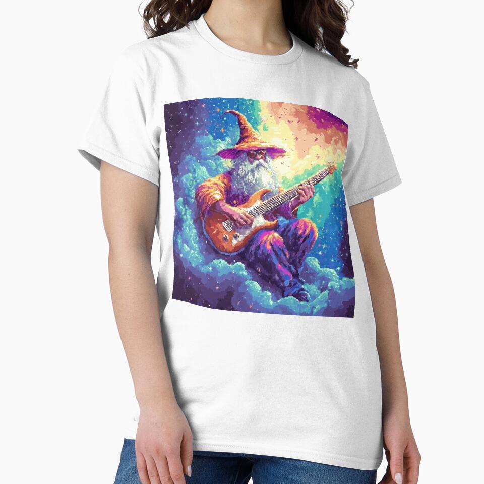 Rainbow Wizard Playing Guitar by Kaos-Bit