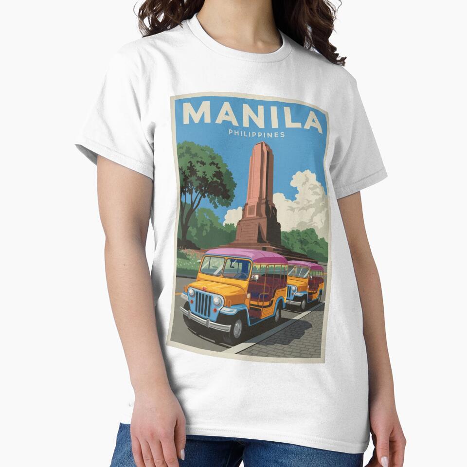 Manila Vintage Travel Poster by TravelerRat