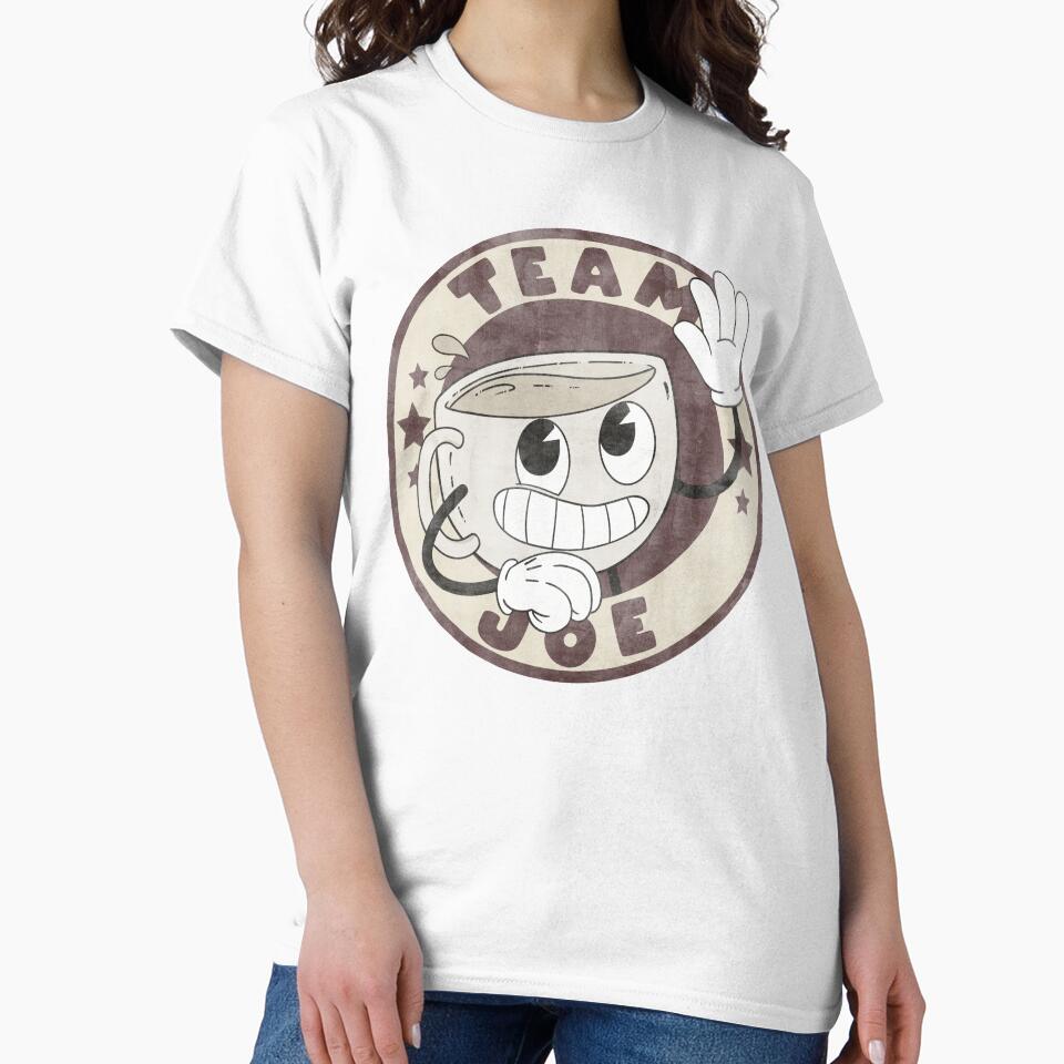 Team Joe Cartoon Coffee Badge by JackalopeCove