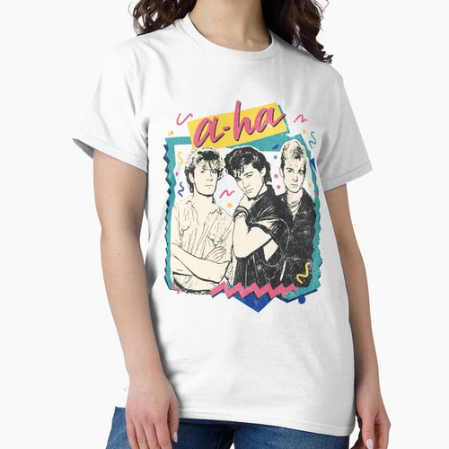 a-ha ----- Original 80s Retro Fan Design by AestheticNow