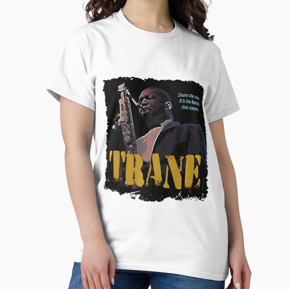 Coltrane Jazz Wisdom Saxophonist Musician Premium by DavidBatton