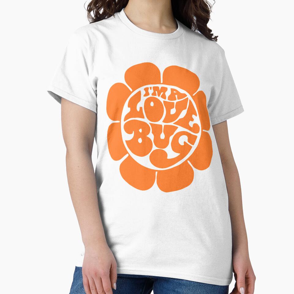 I'm a Love Bug ))(( Retro 60s Hippie Herbie Flower Child Design by acquiesce13