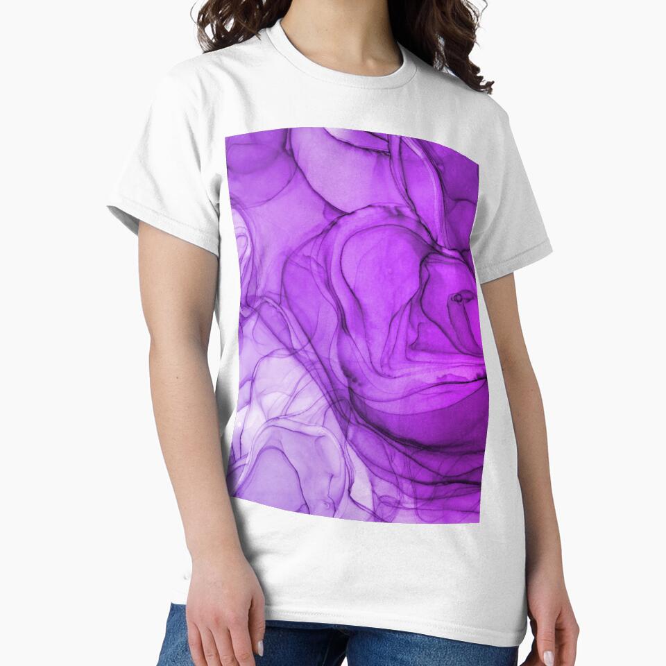Abstract liquid art alcohol ink, liquid marble art design, abstract marble art, liquid art, purple watercolor by ZeinabTaha