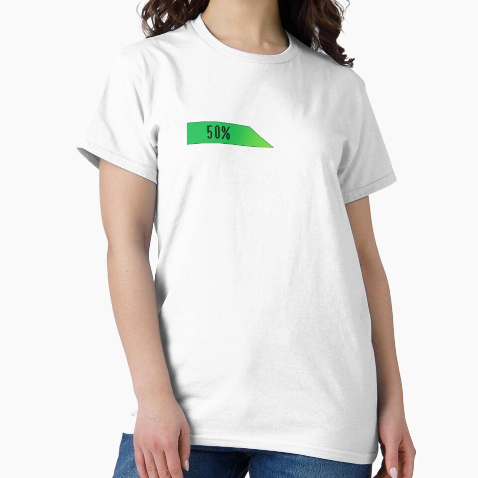life is not real slim fit Essential by BillyHopkins