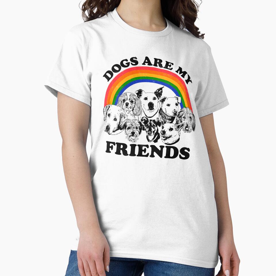 Dogs are my friends by Audrey Herbertson