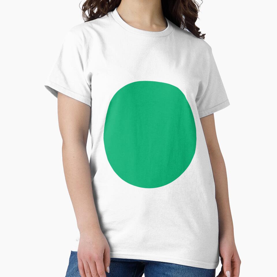 Bright Jade Green Solid Color by Jeallan Designs