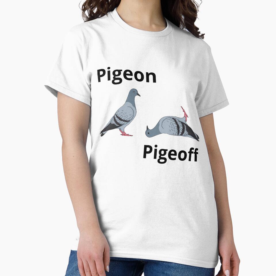A pigeon here. A pigeoff there. For fans of birb memes! by AnaPixMar