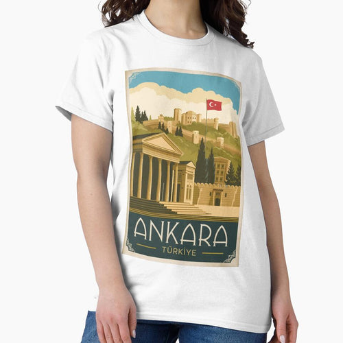 Ankara Vintage Travel Poster by TravelerRat
