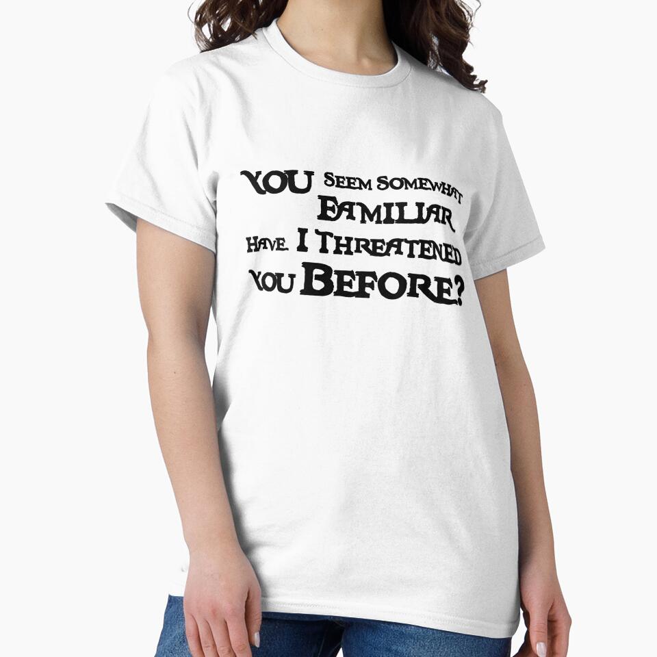 Sarcastic Pirates Quote – “You Seem Somewhat Familiar” Typography Design by inallusha