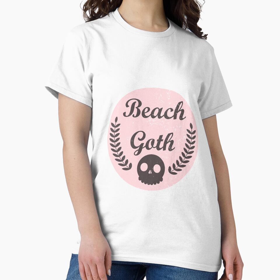 Beach Goth by artskullduggery