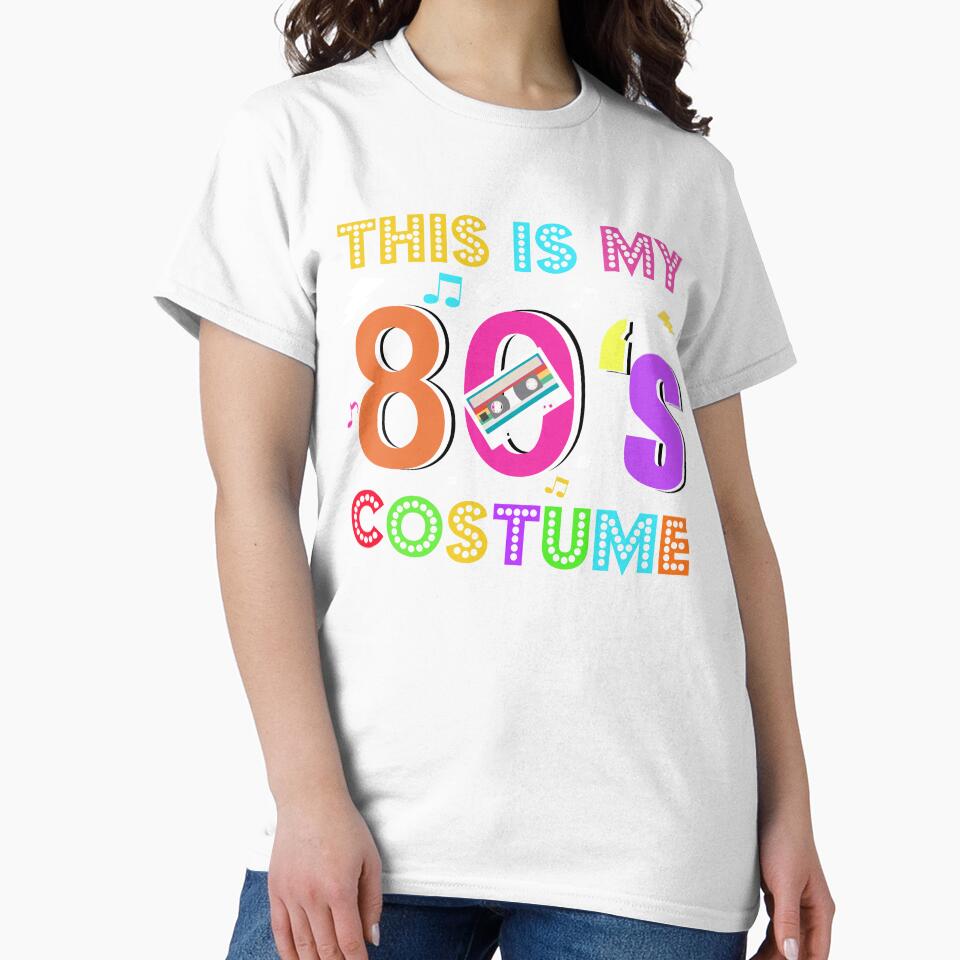 This Is My 80s Costume - Vibe Retro Party Outfit Wear by JukeLox