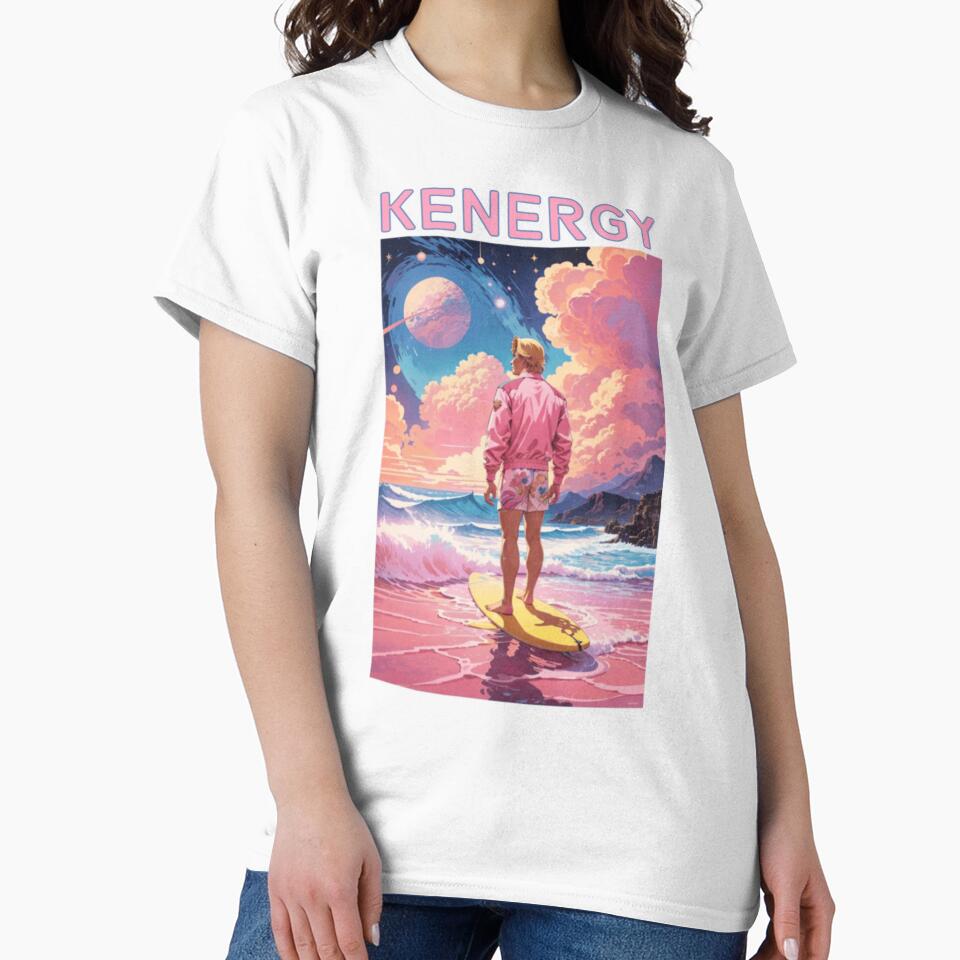 Big Kenergy – I Am Kenough Oversized Neon Poster by Joymurysoa