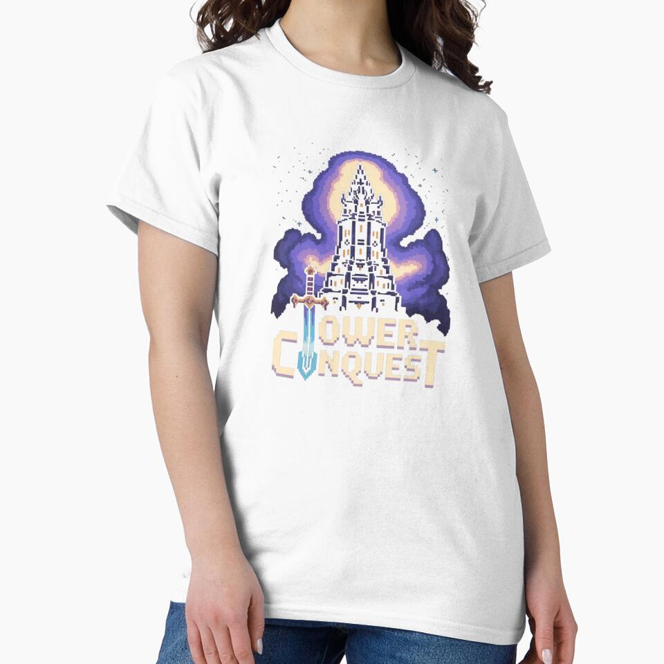 Tower Conquest 8bit Graphic Pixel Retro Arcade Game by 8bit Revival Shop