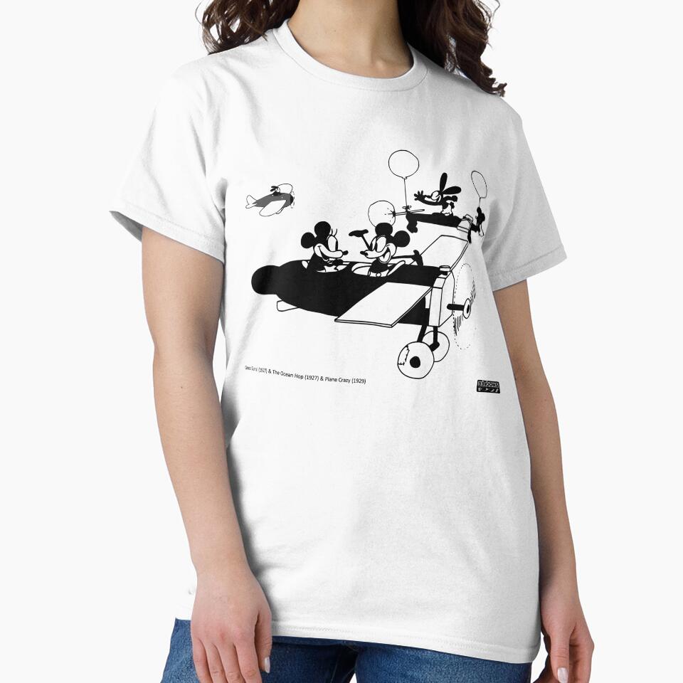 Oswald and Mickey - Crazy Planes Mickey Side (Great Guns!, 1927; The Ocean Hop, 1927; Place Crazy, 1929) by eetoons1927