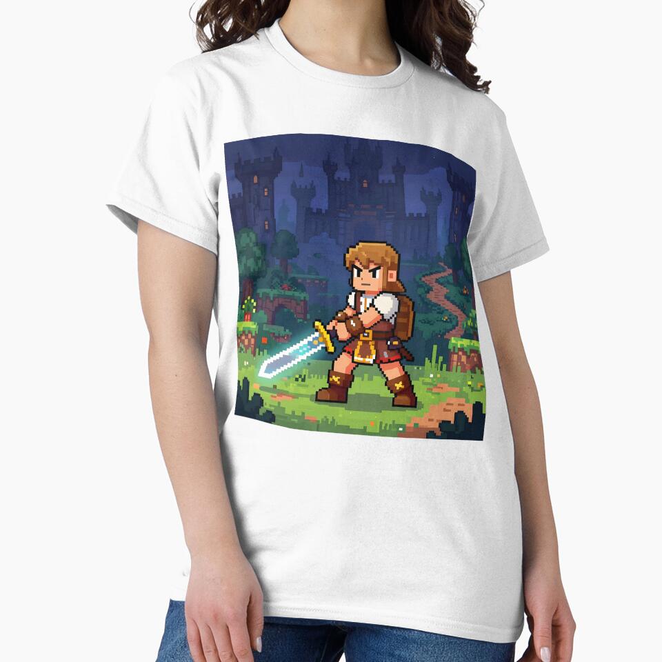 Pixel Art Fantasy Adventurer Prince | Retro RPG Hero Quest Illustration by ReverieTown
