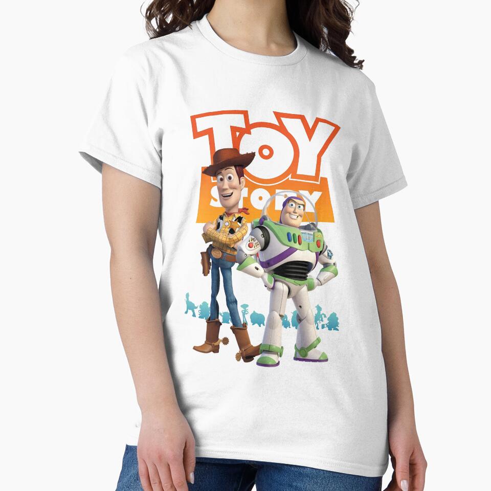 Sheriff Woody and Buzz Lightyear Best Friends Retro by VelvetEasel