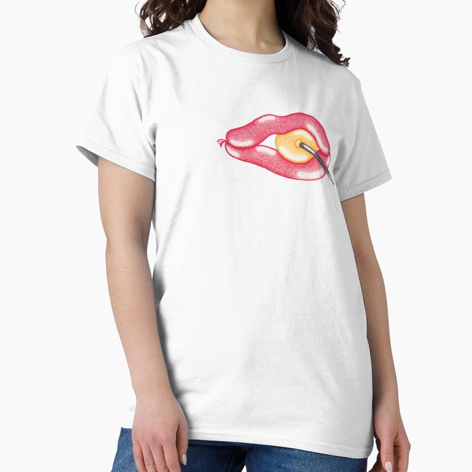 Pop art lips balloon twisting inspired red lips by MitoP