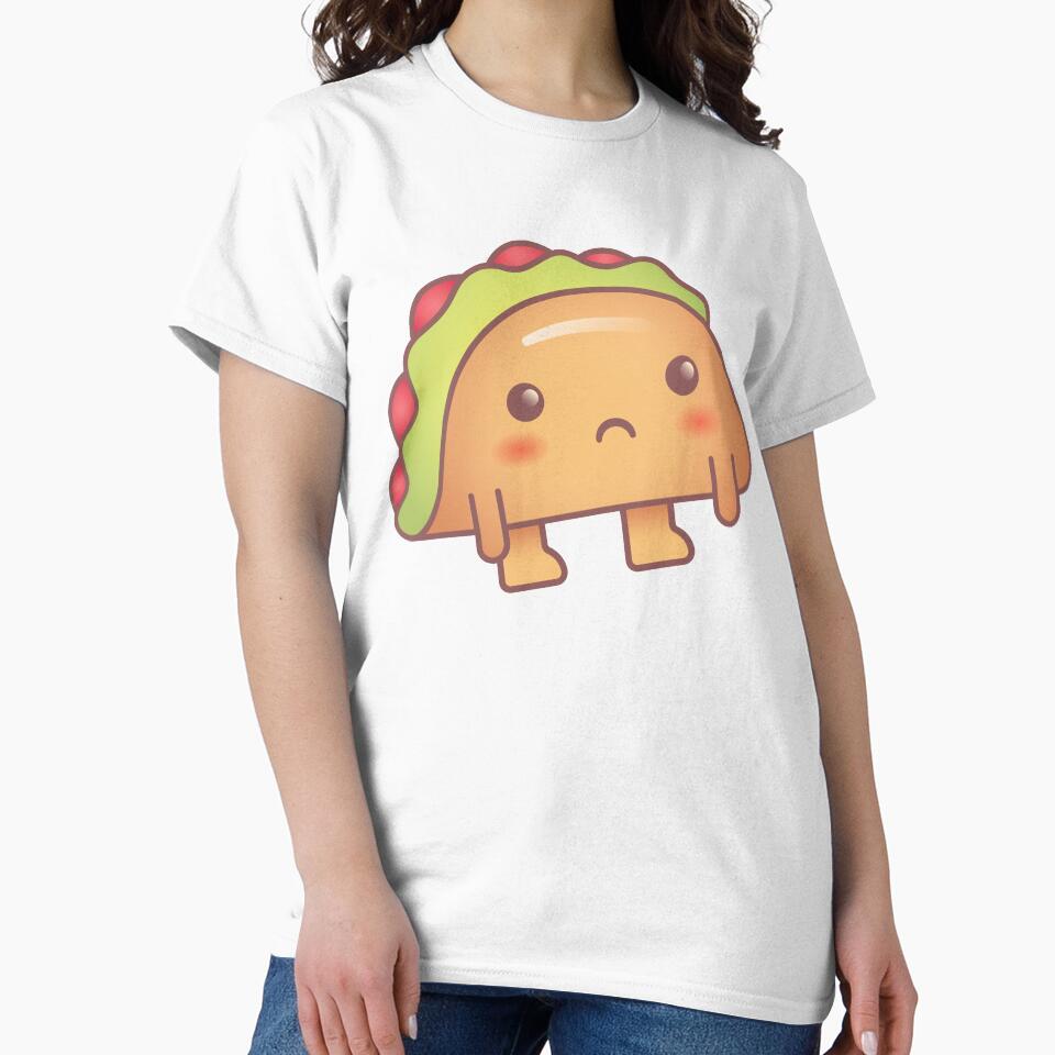Sad kawaii taco by TamGustam