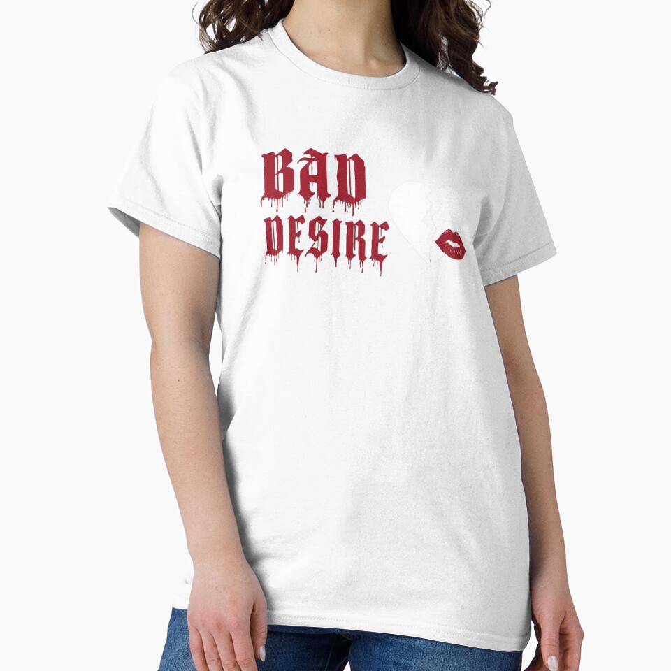 Bad Desire Shirt – Broken Heart Gothic Love T-Shirt by MoonLightFX
