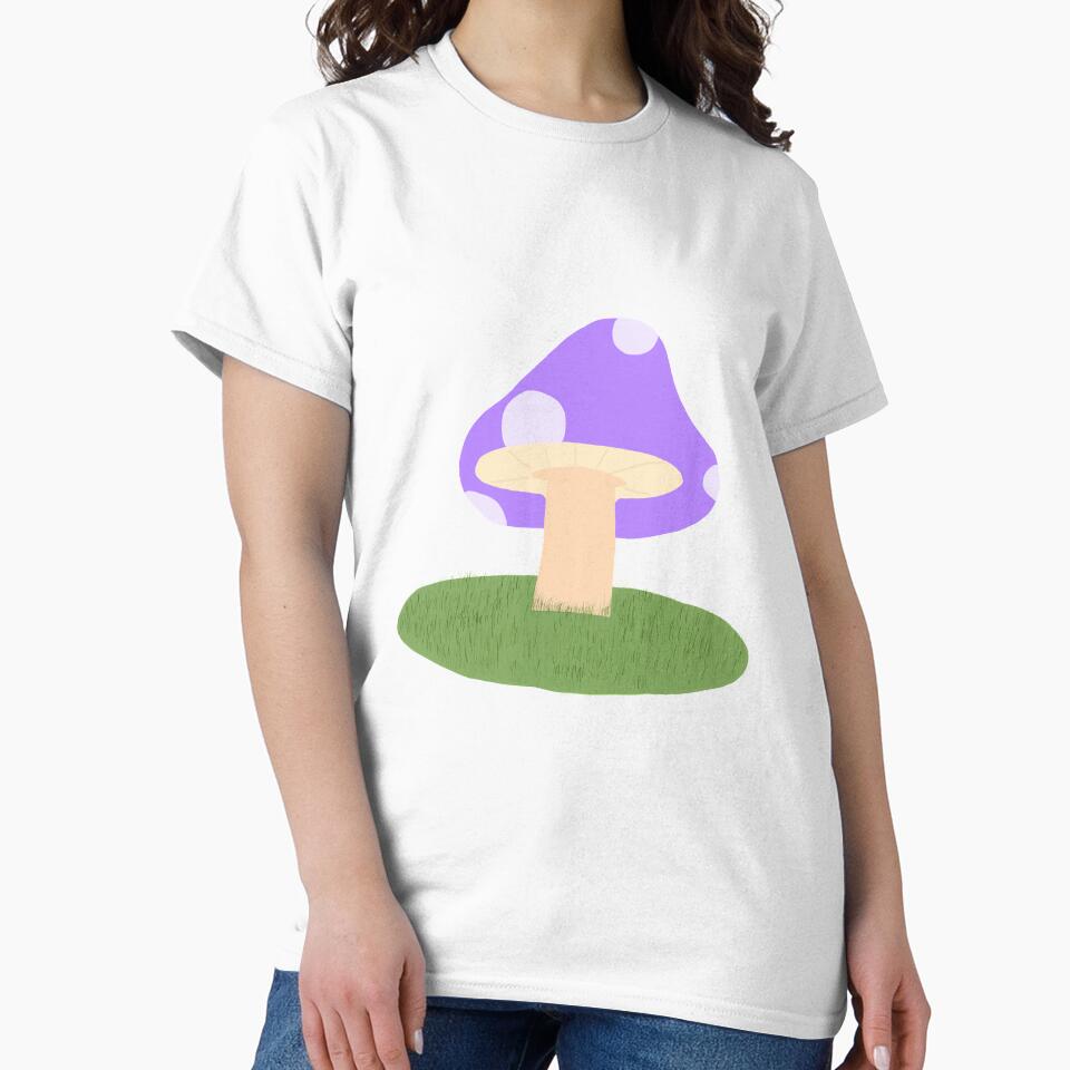 Purple Mushroom by Artsyly