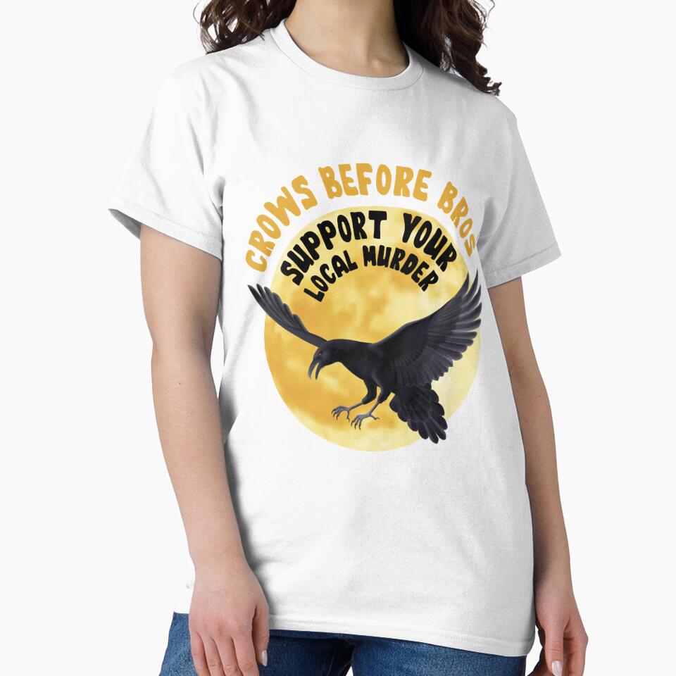 Crows Before Bros Support your Local Murder Crows by AlysaAdler