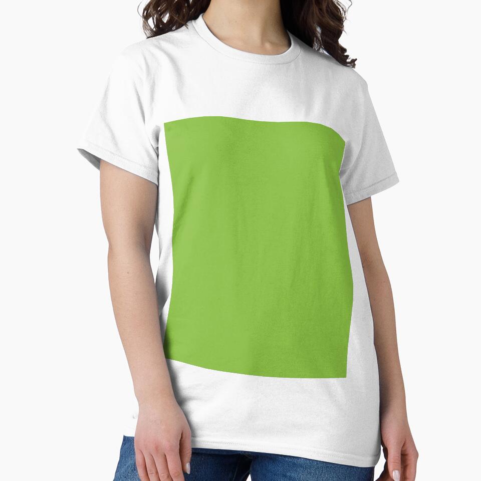 Plain Solid Color Green Medium Green by mimihuang creations