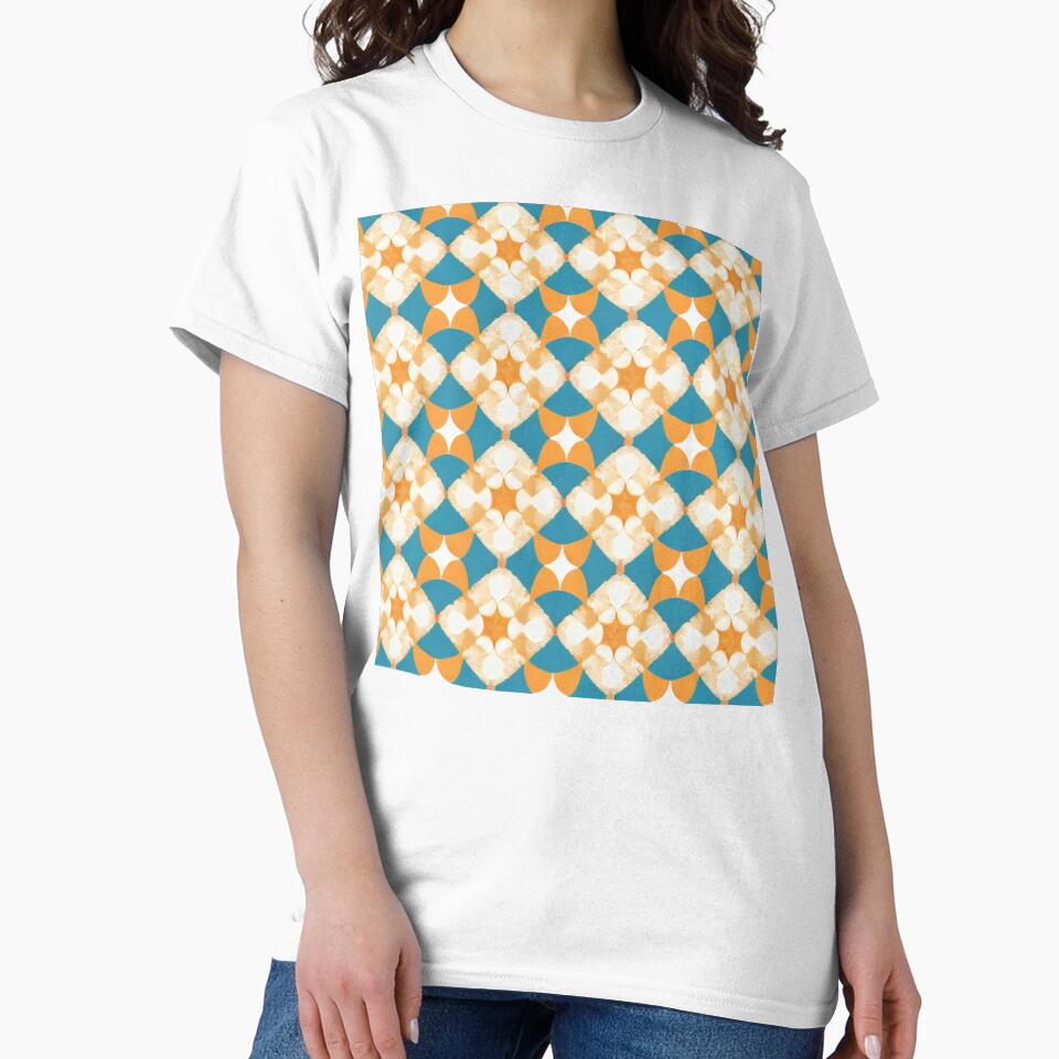 azulejos modern geometric pattern by jkrphoto