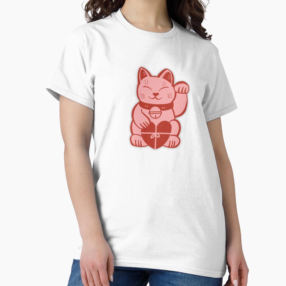 Kawaii Lucky Fortune Cat by artyoakes