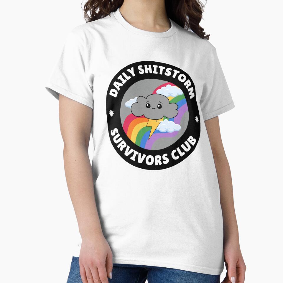 Daily Shitstorm Survivors Club by Alberto Dominguez
