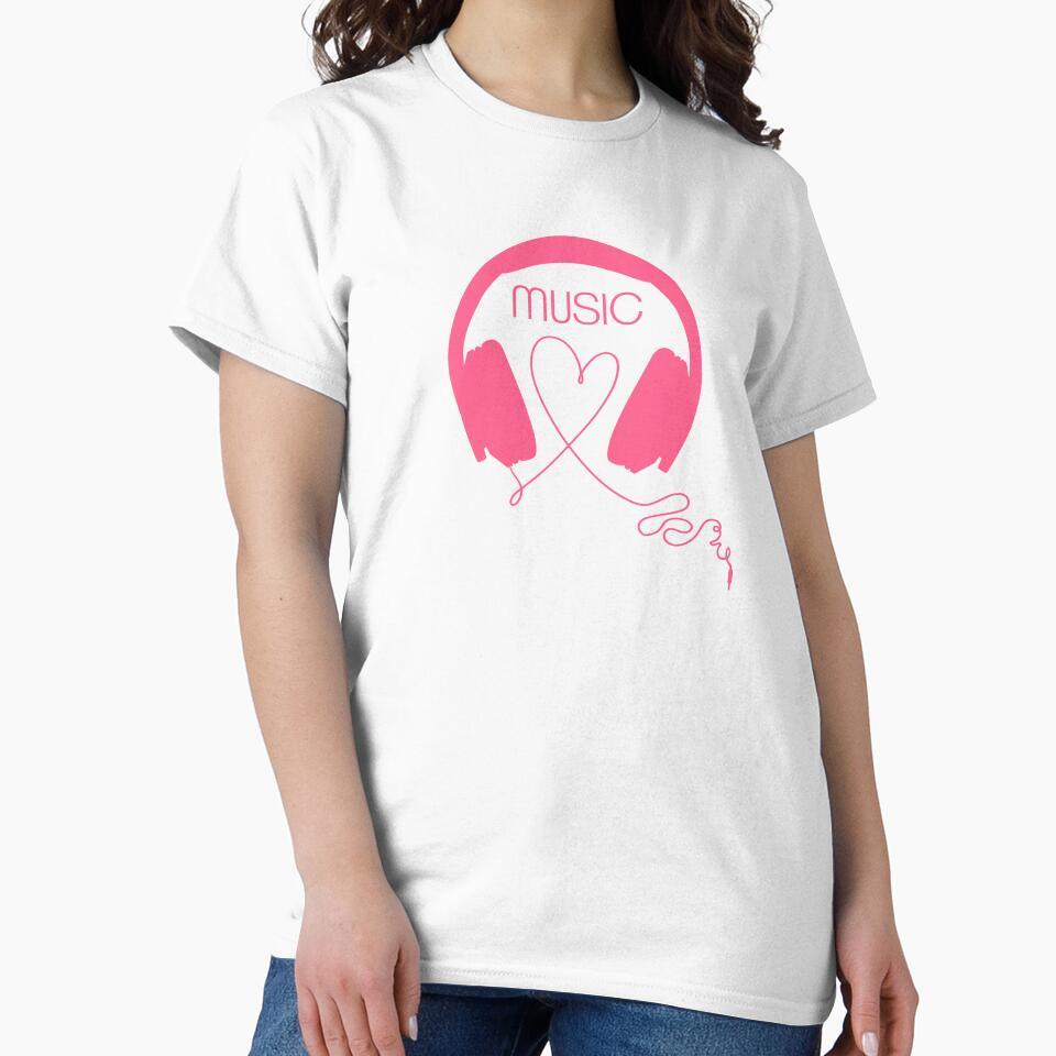 music love - headphone silhouette graphic design by hayrpictures