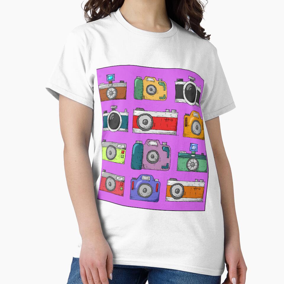 Cameras on Dark Pink by KATKattalestv