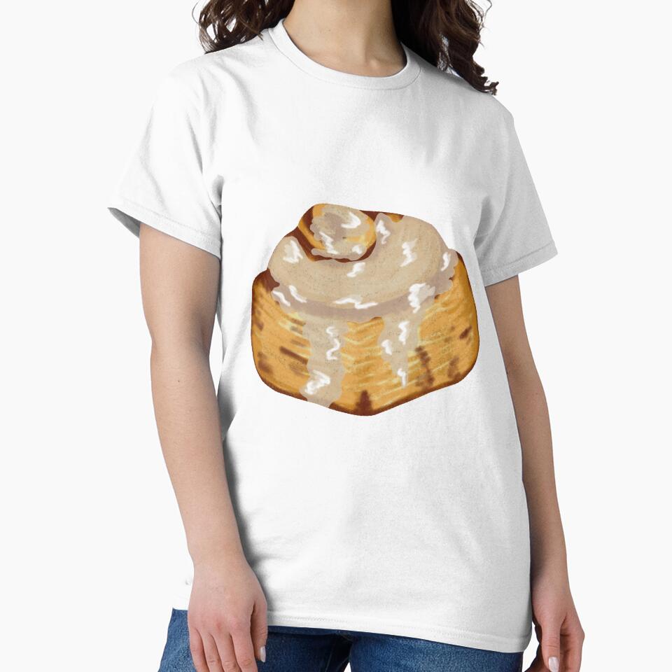 Cinnamon Roll // Soft Brush Pastries by DanielleFishIll