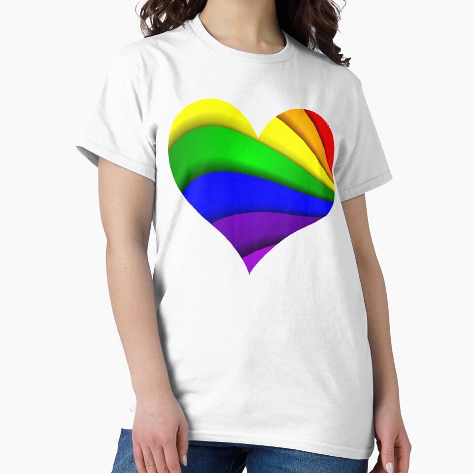 Hippie Loveheart Rainbow by BuggingOut