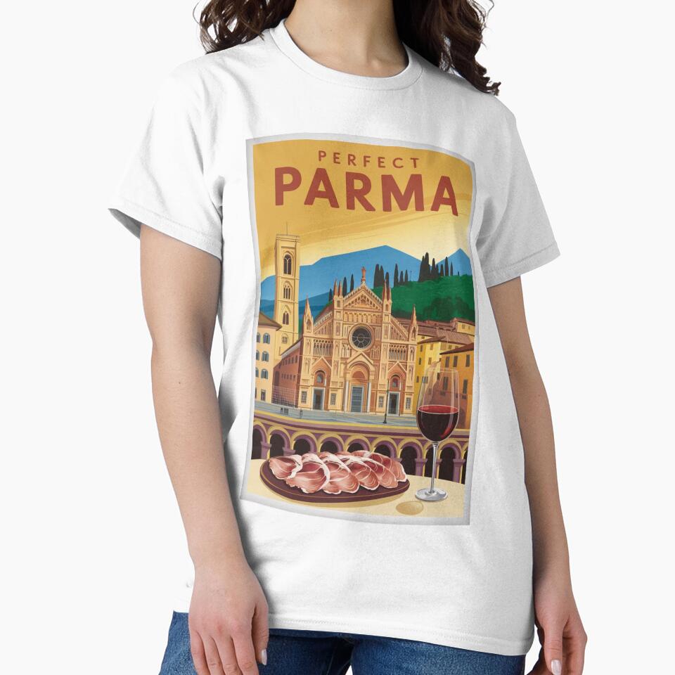 Parma Vintage Travel Poster by TravelerRat