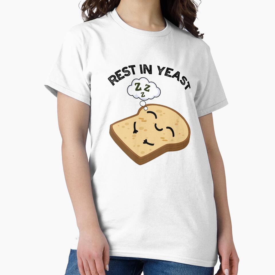 Rest In Yeast Funny Bread Puns by punnybone