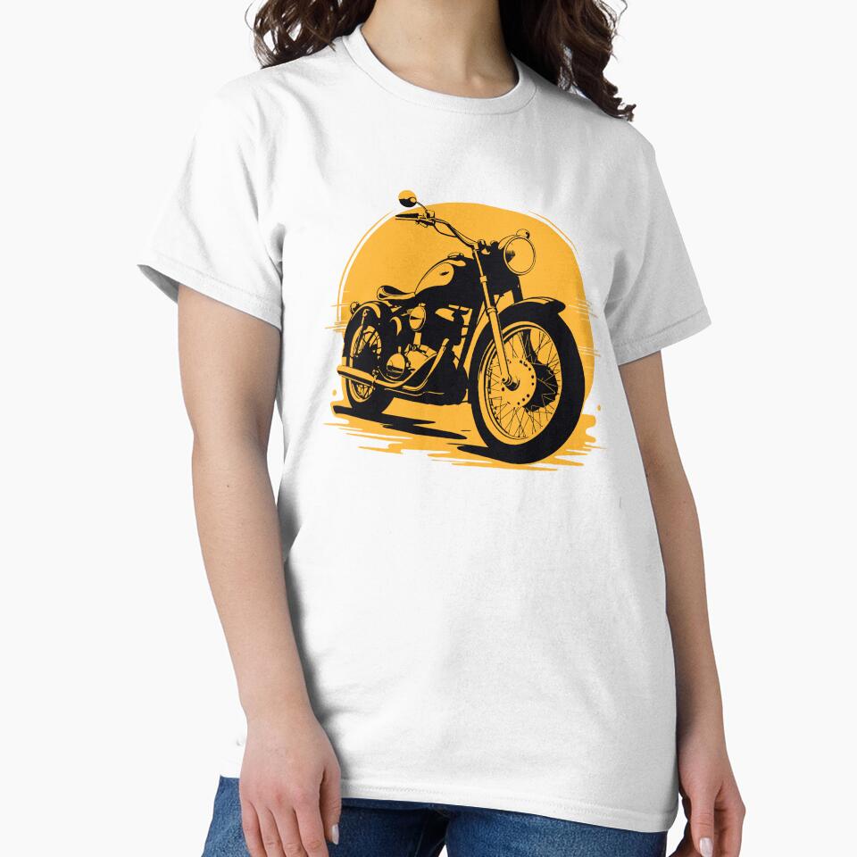 Vintage Classic Motorcycle Simple by DividedFortune
