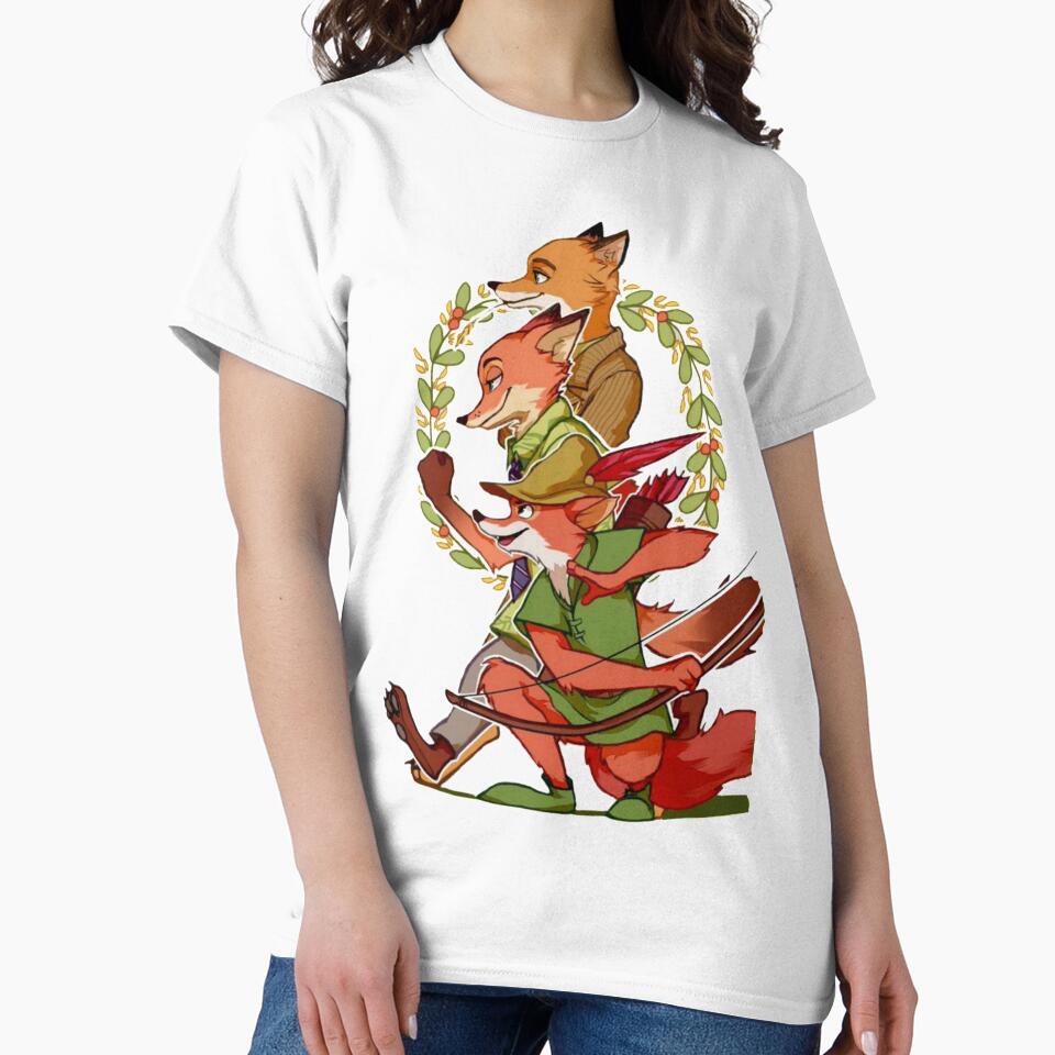 Robin Hood fox cartoon by Sovik Goswami