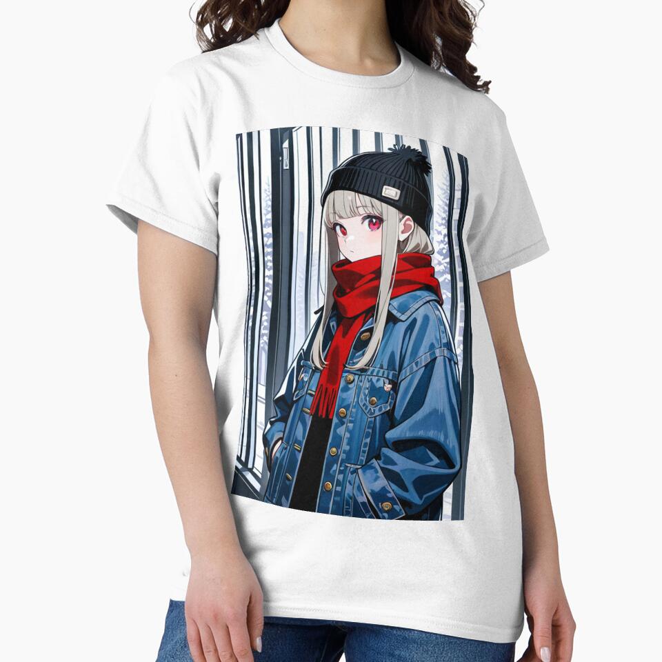 Fashion - faceview woman denim jacket by AnimeShin