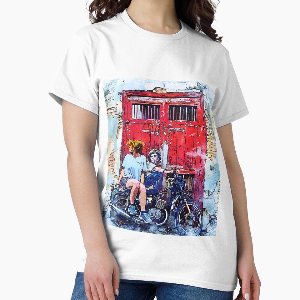 Retro Wall Art, Biker, Design by HelsinkiFashion