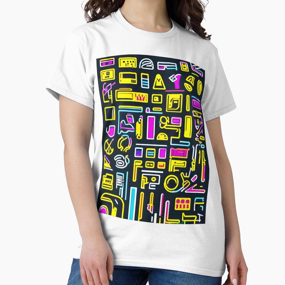 80’s Retro Tech Vibes 83 by Benito Del Ray