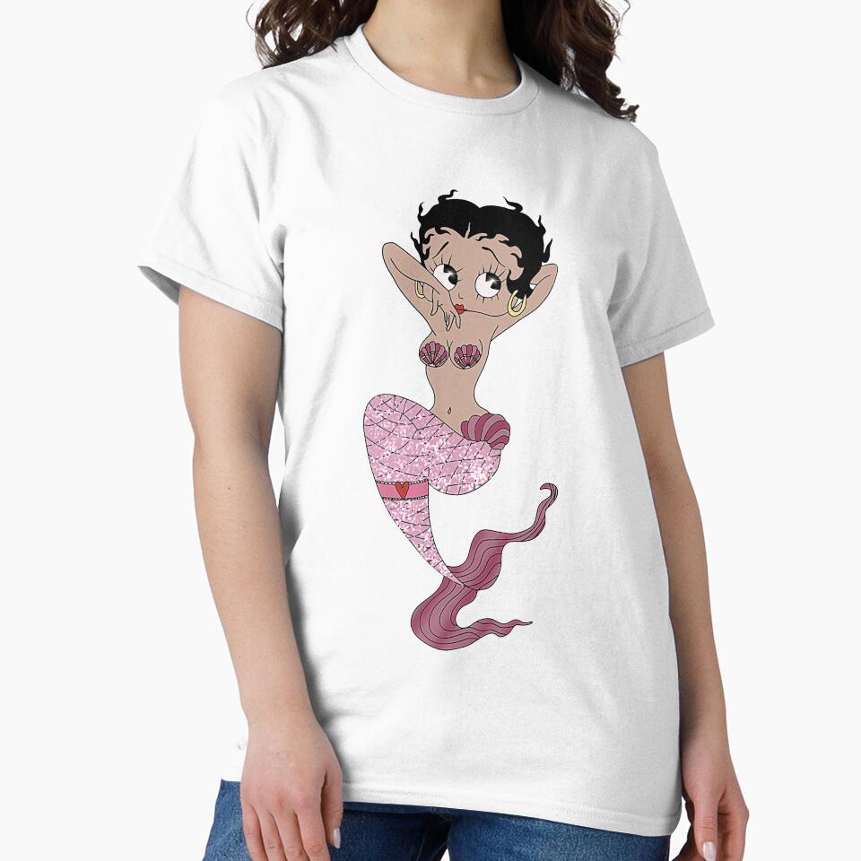 Betty Boop cute mermaid by TonyTurne