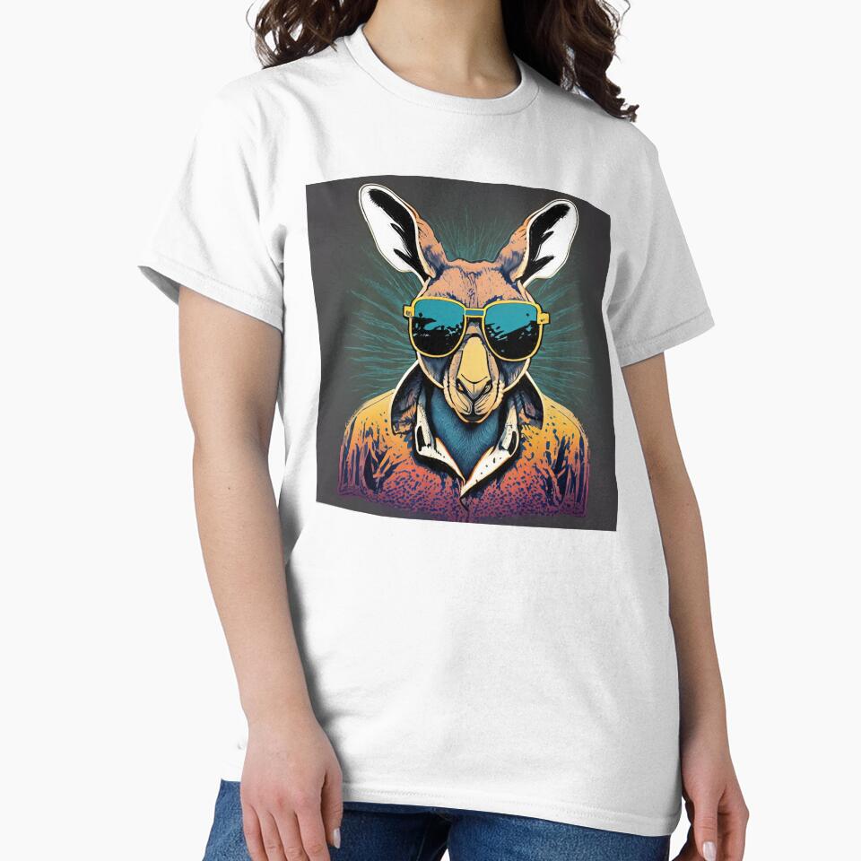 Kangaroo in oversized sunglasses by Boxing Kangaroo Retail Company