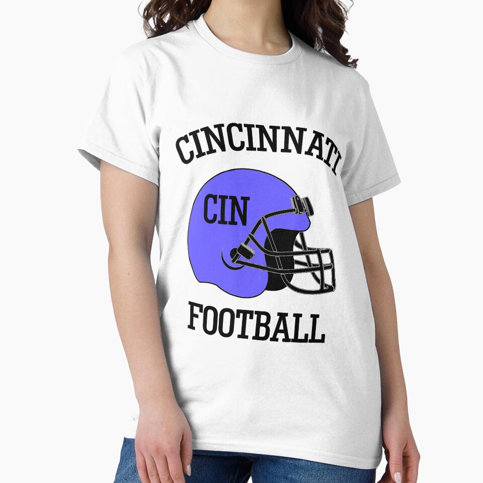 Cincinnati Football T-Shirt for Men and Women by AllStarMerch