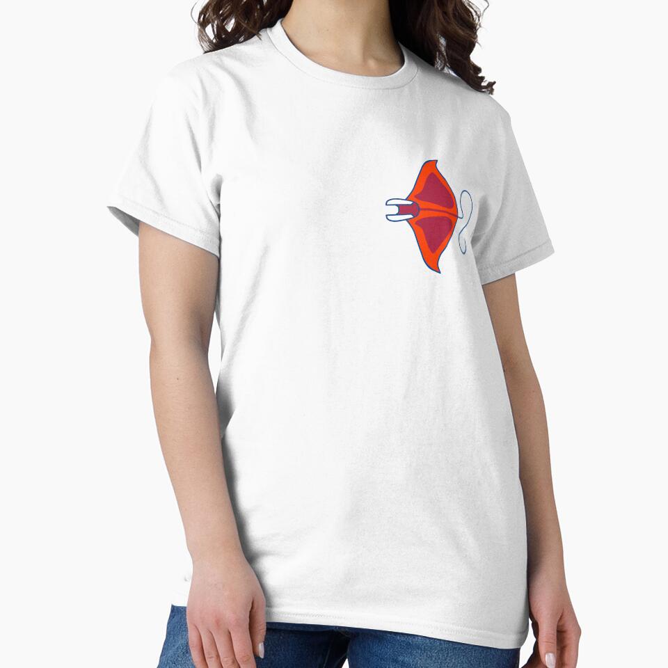 Red Manta Linear Stylized by Provinces de France