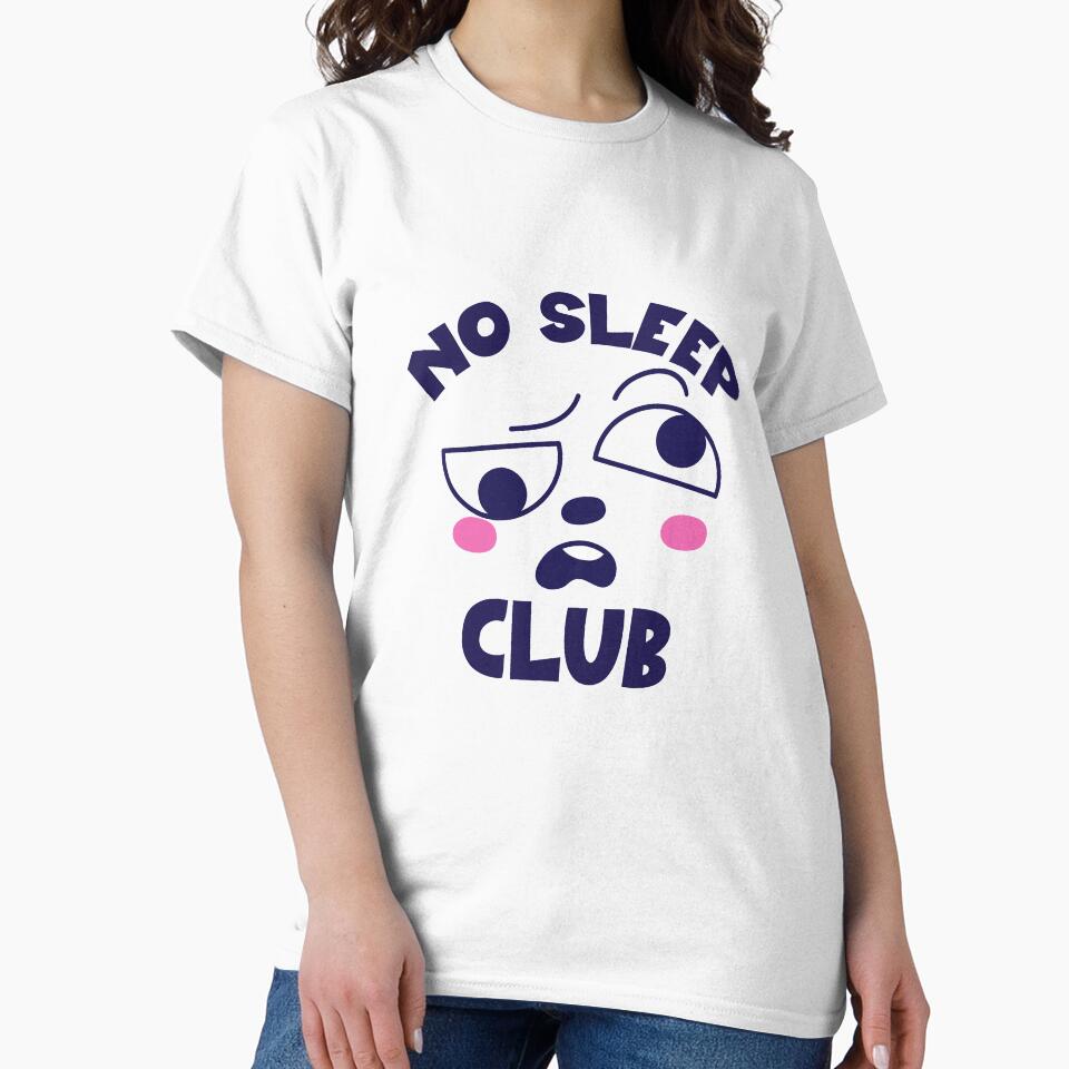 No Sleep Club Hoodie by Paper Hearteu