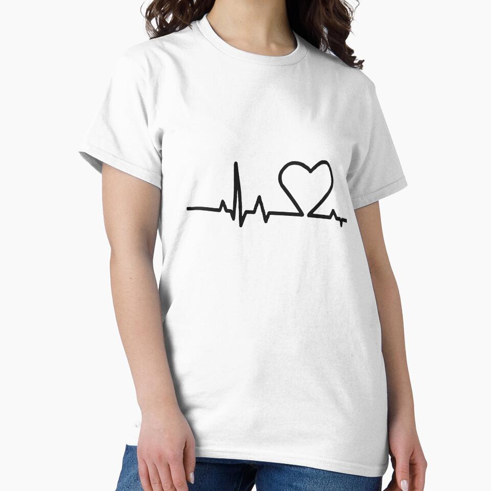 Premium shirt- Heartbeat by SachShaw