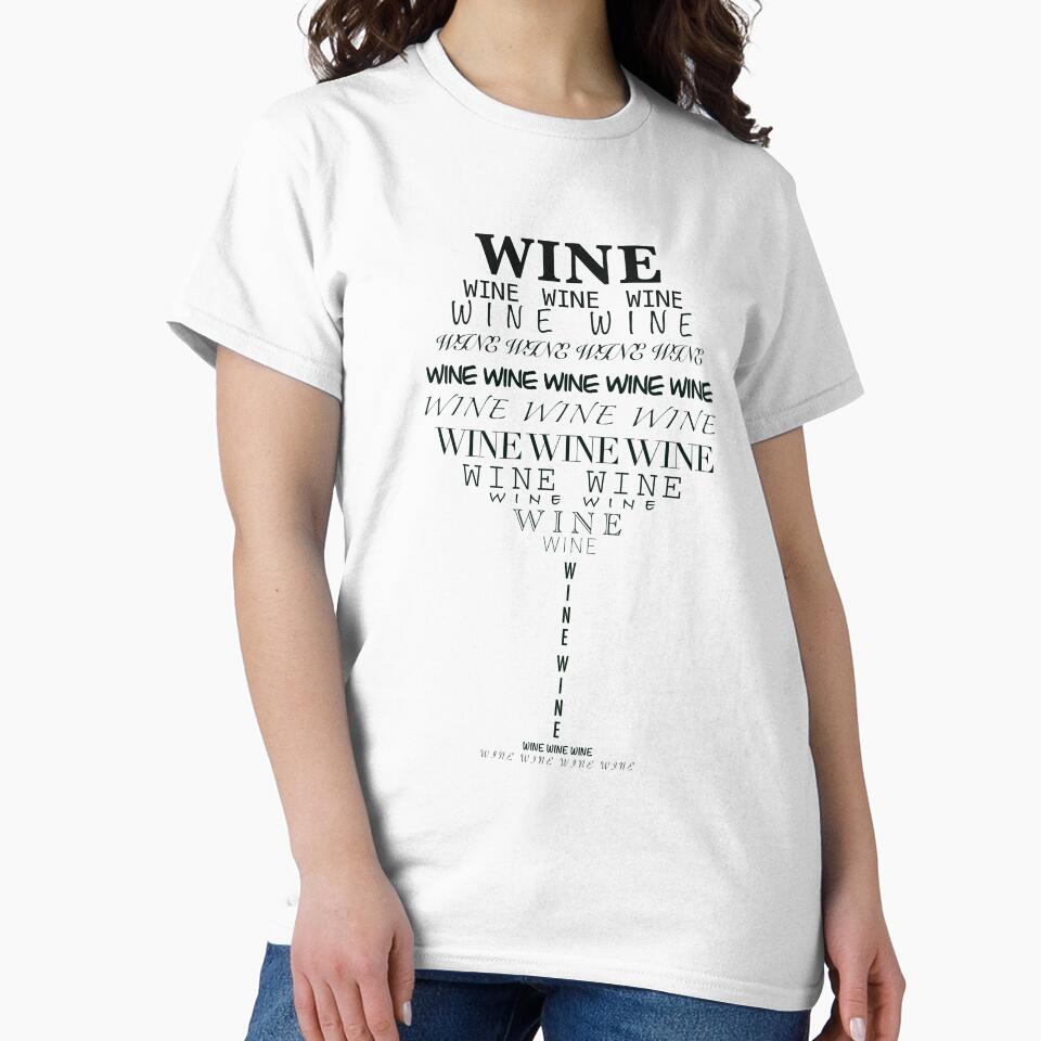 Wine wineglass made from words by FrankaB