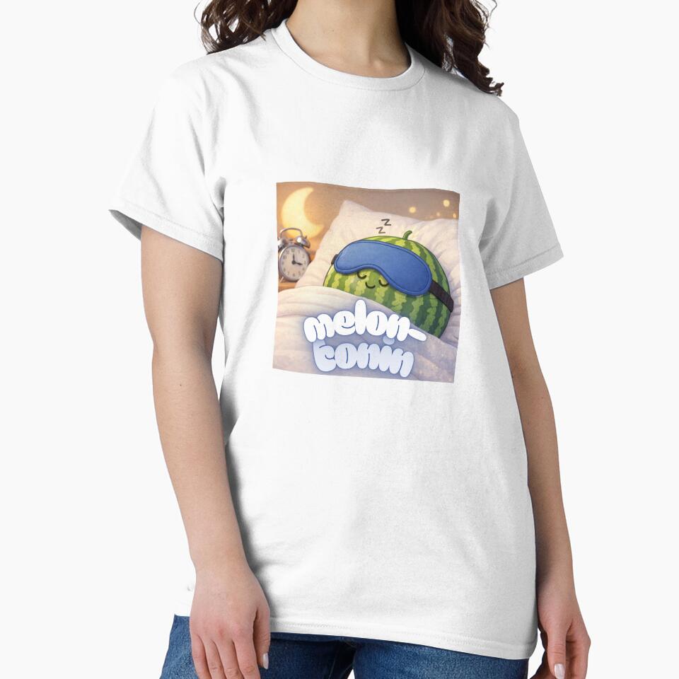 Sleeping Melon "Melatonin" Pun by 2ndOrderDesigns