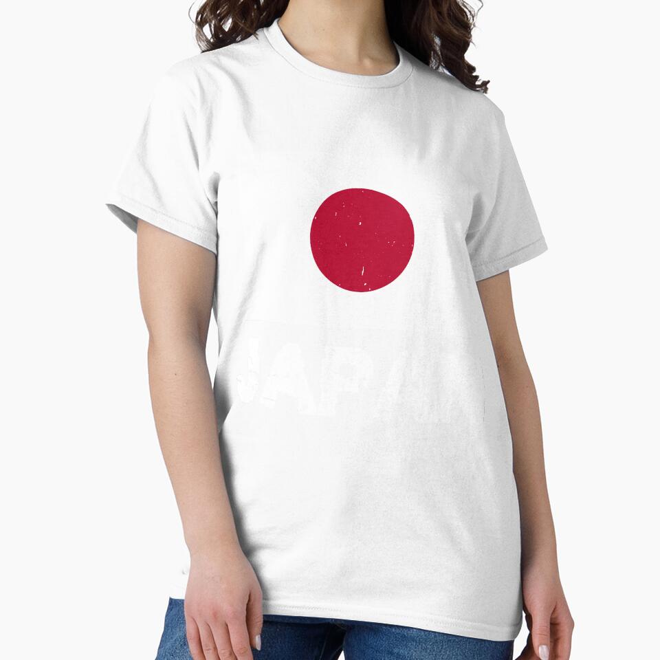 Japan Flag T-Shirt for Men and Women by AllStarMerch
